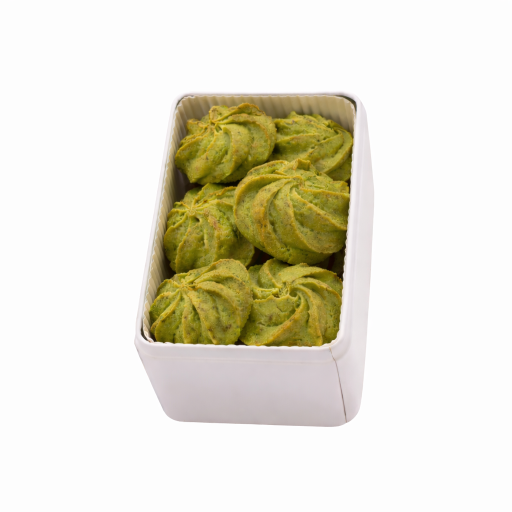 Matcha Butter Cookie Tin