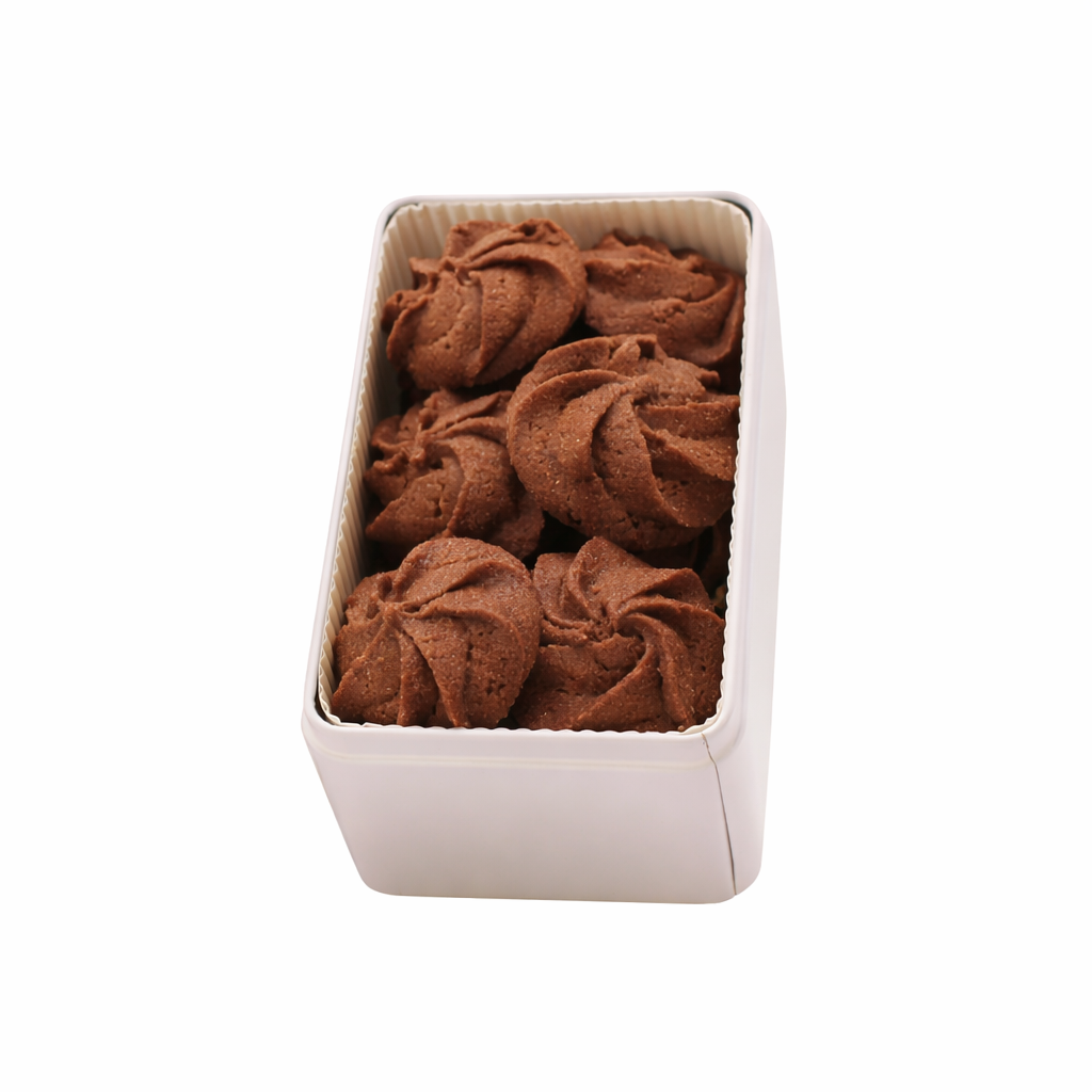 Chocolate Butter Cookie Tin