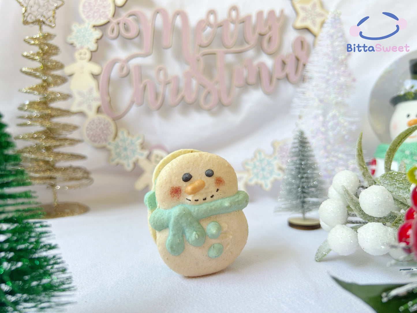 Limited Edition Christmas Bitcarons - 4 pack