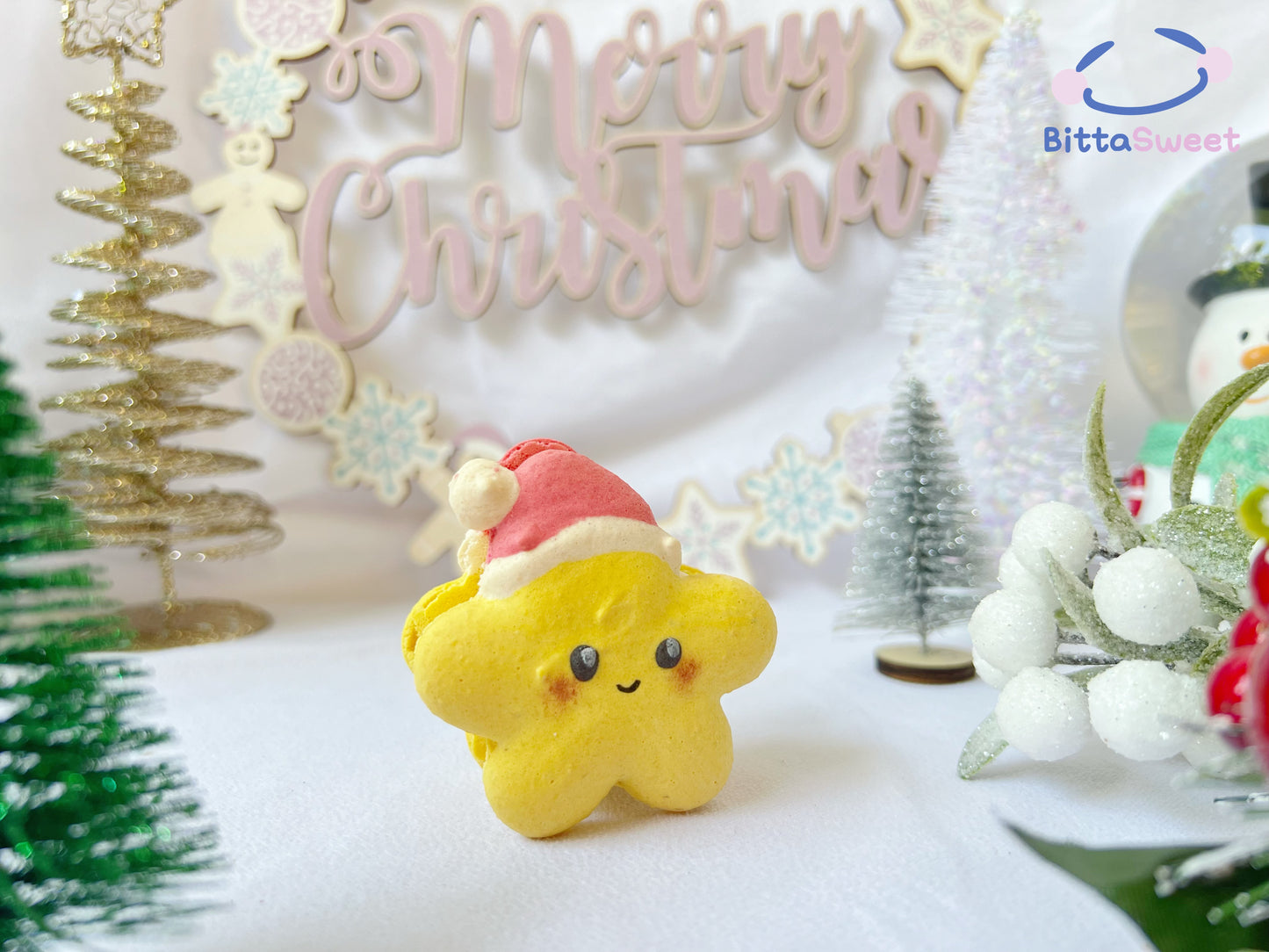 Limited Edition Christmas Bitcarons - 4 pack