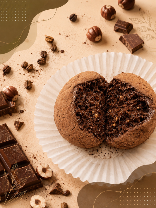 Hazelnut Dark Choc Chewie Cookie