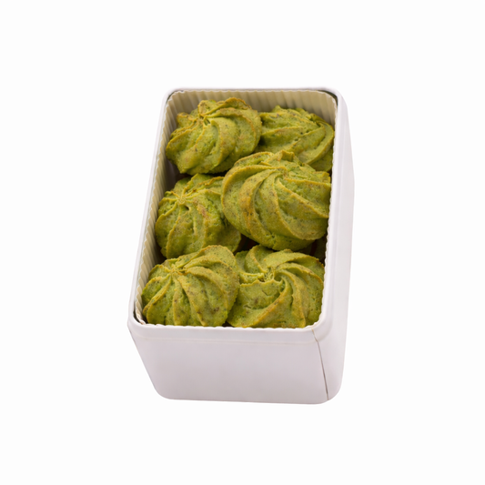 Matcha Butter Cookie Tin