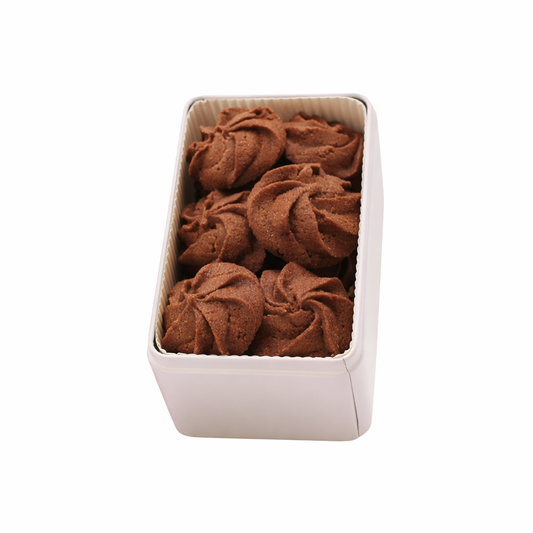 Chocolate Butter Cookie Tin