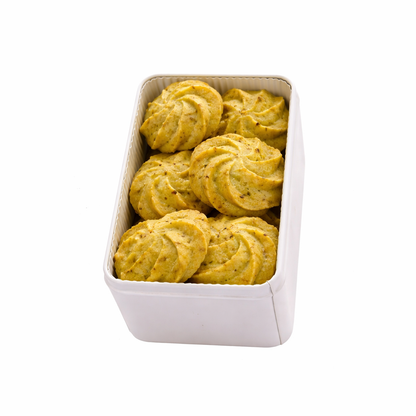 Italian Pesto Butter Cookie Tin