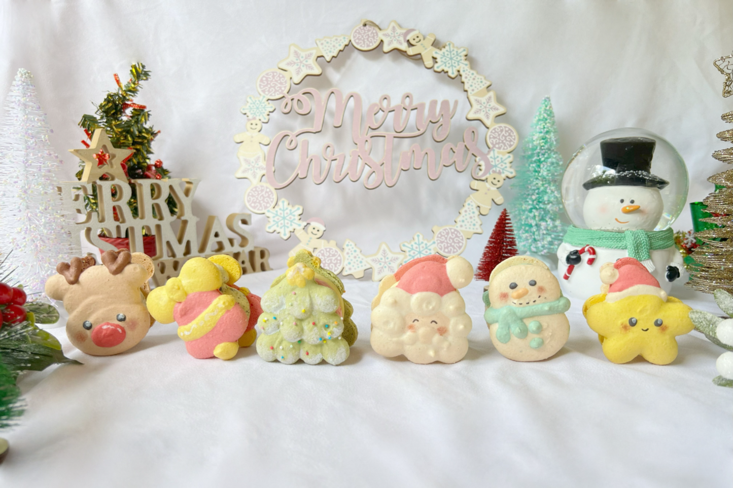 Limited Edition Christmas Bitcarons - 4 pack